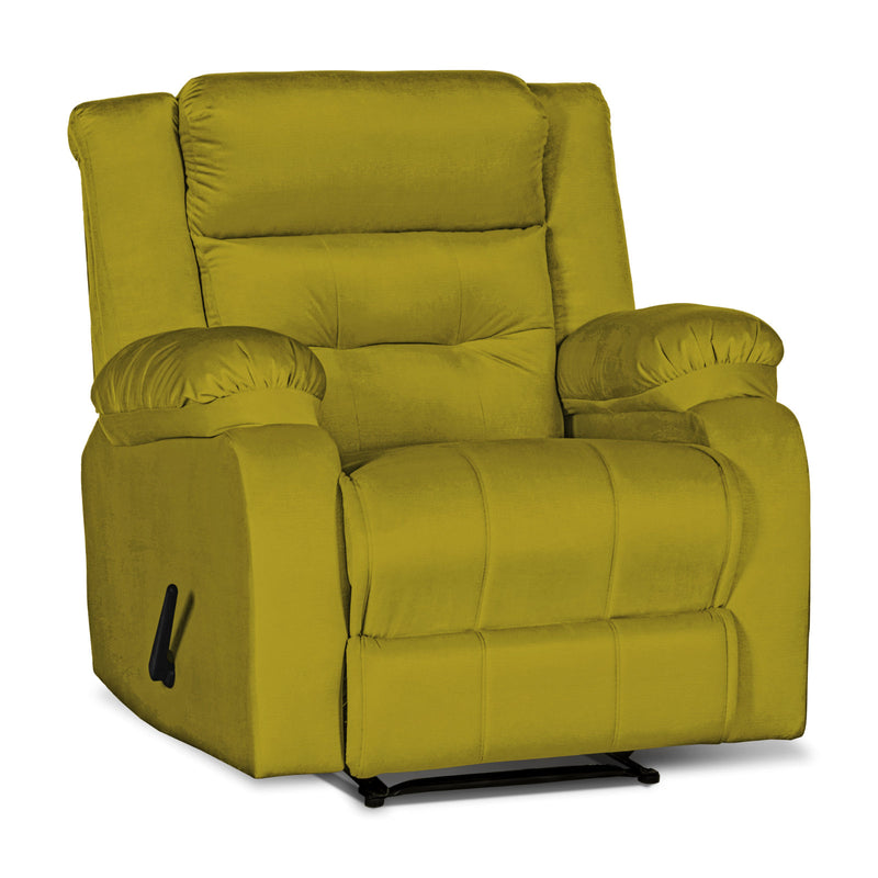 In House Classic Recliner Chair With Controllable Back - Yellow -906069-Y (6613408645216)