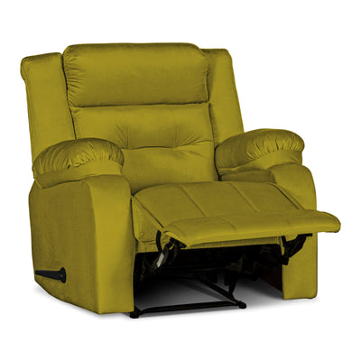 In House Classic Recliner Chair With Controllable Back - Yellow -906069-Y (6613408645216)