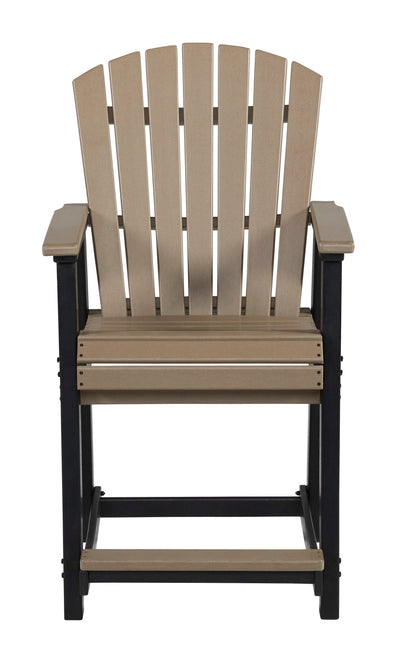 Fairen Trail Outdoor Counter Height Bar Stool (Set of 2) (6622996660320)