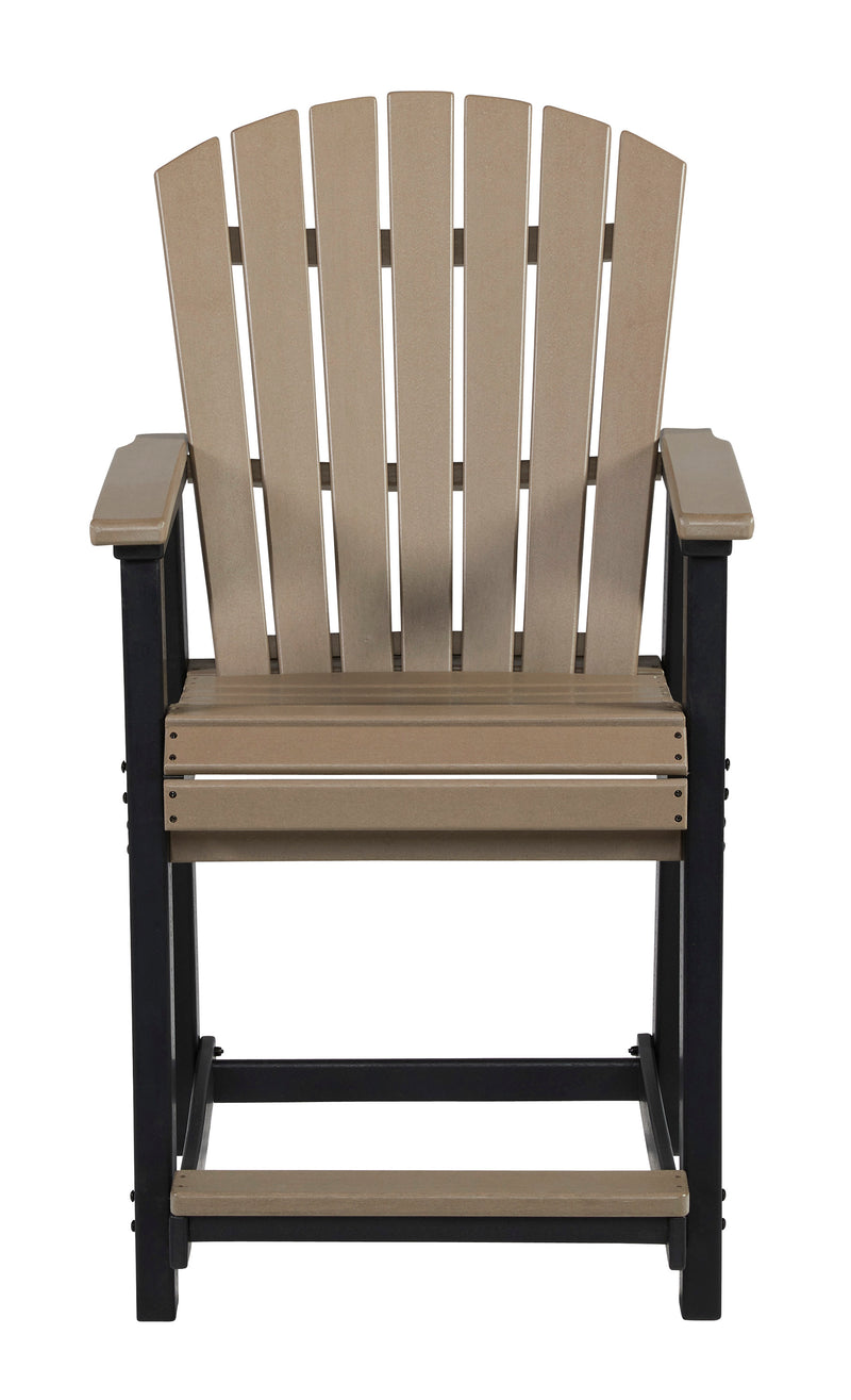 Fairen Trail Outdoor Counter Height Bar Stool (Set of 2) (6622996660320)