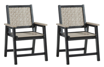 MOUNT VALLEY Arm Chair (set Of 2) (6622996070496)