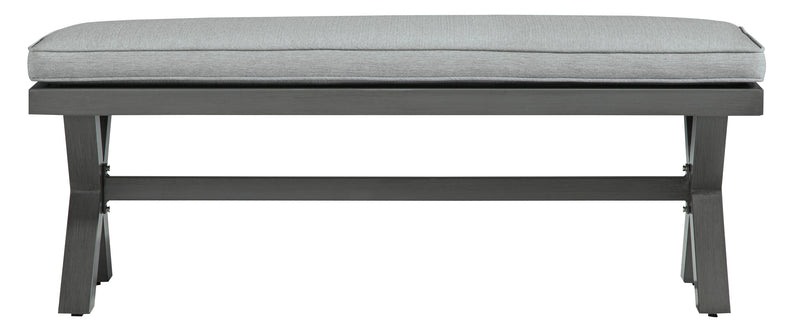 Elite Park Outdoor Bench with Cushion (6622993416288)