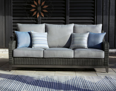 Elite Park Outdoor Sofa with Cushion (6622993711200)