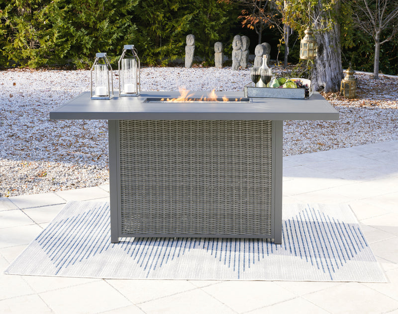 Palazzo Outdoor Bar Table with Fire Pit (6622993350752)
