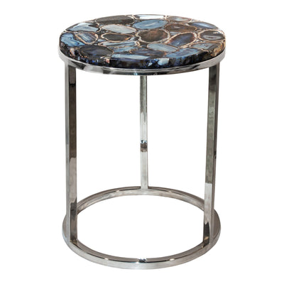 Shimmer Agate Accent Table - Al Rugaib Furniture (4583247118432)