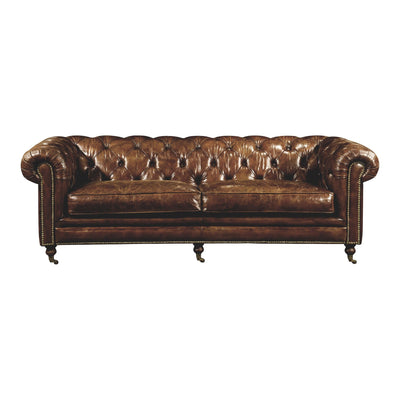 Birmingham Sofa Brown - Al Rugaib Furniture (4583149404256)
