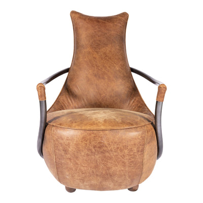 Carlisle Club Chair Light Brown - Al Rugaib Furniture (4583150256224)