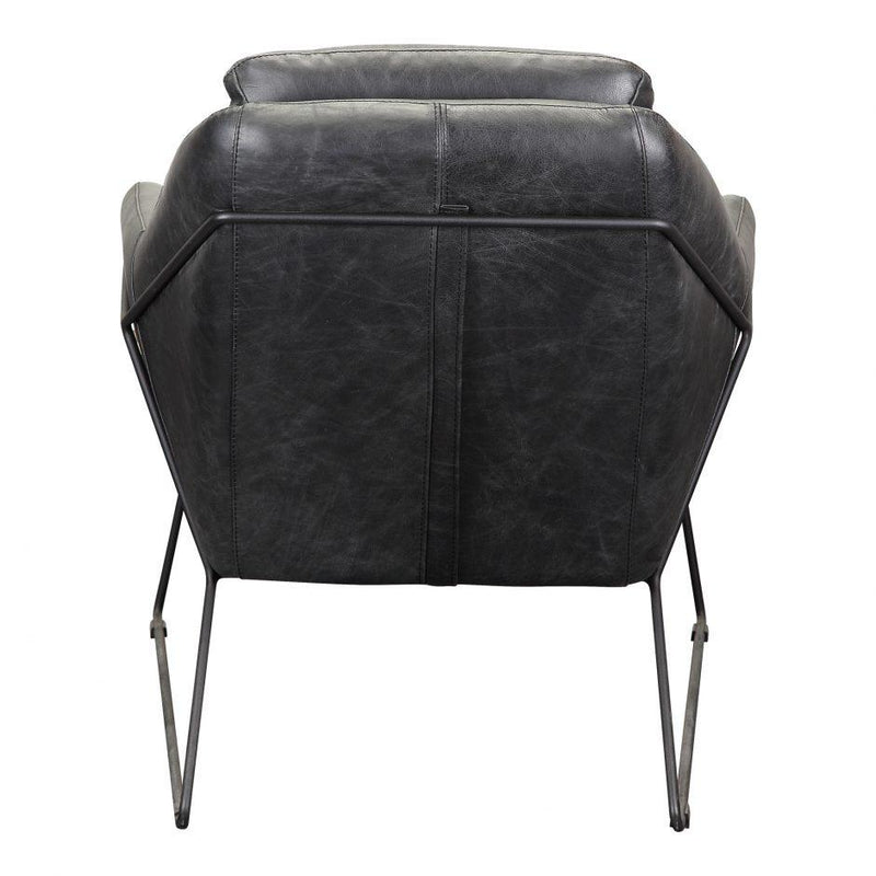 Greer Club Chair Black - Al Rugaib Furniture (4583176241248)