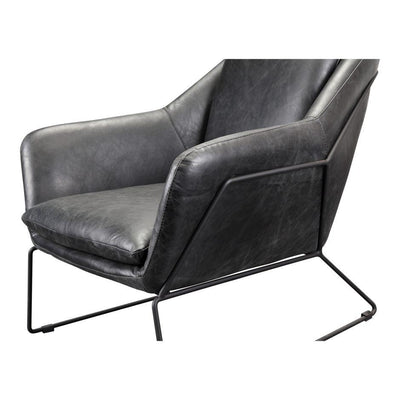 Greer Club Chair Black - Al Rugaib Furniture (4583176241248)