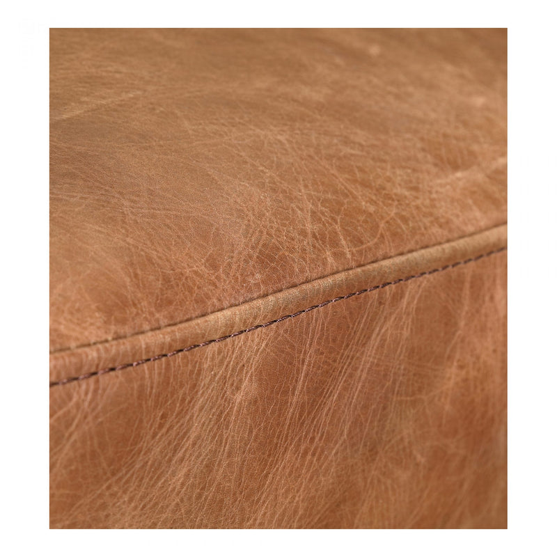 Luxley Club Chair Open Road Brown Leather (6579360301152)