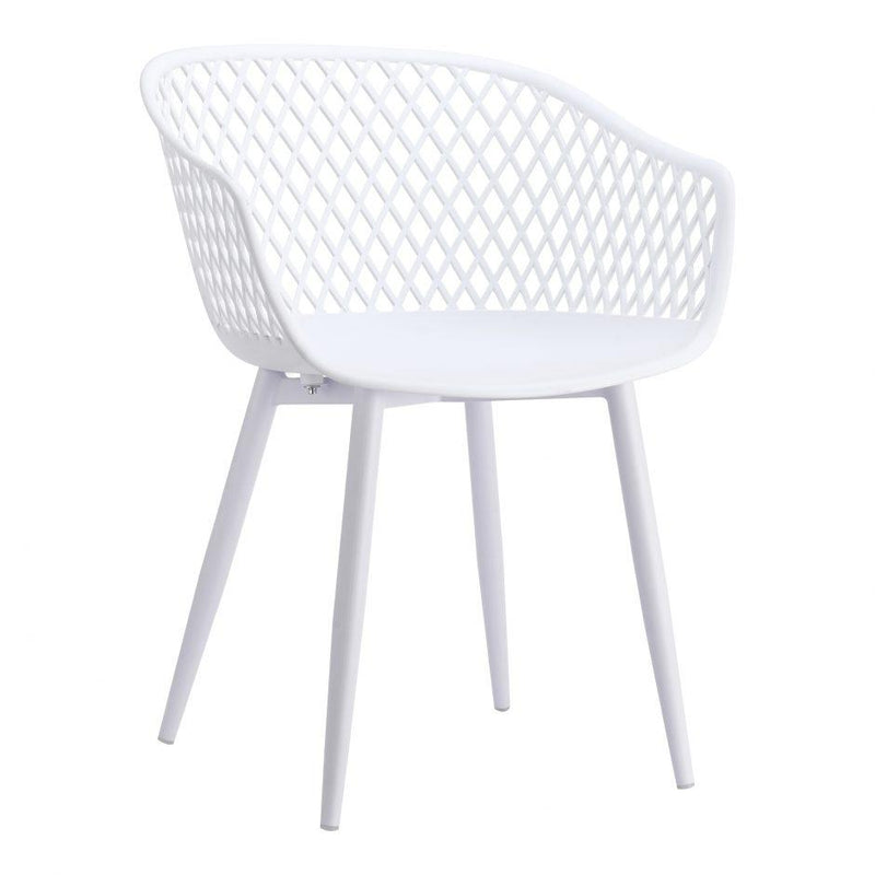 Piazza Outdoor Chair White-M2 - Al Rugaib Furniture (4583204552800)