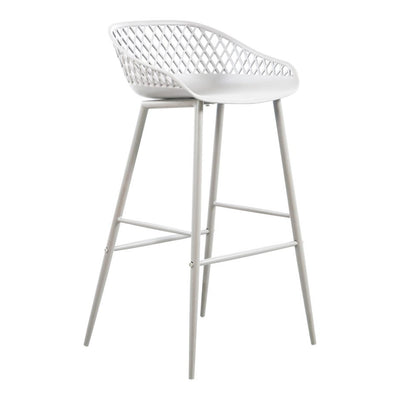 Piazza Outdoor Barstool White-M2 (4732384247904)