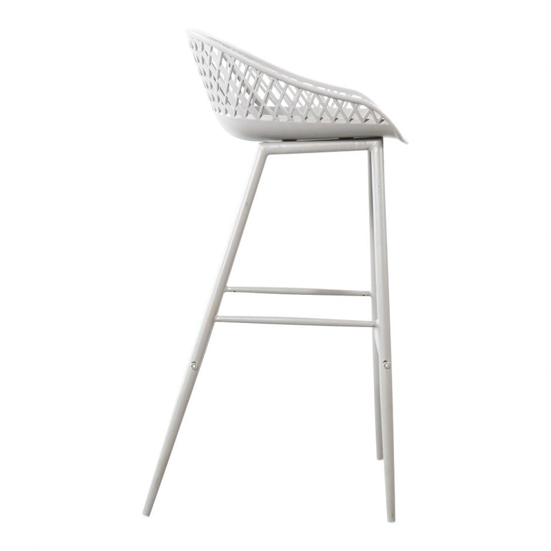 Piazza Outdoor Barstool White-M2 (4732384247904)