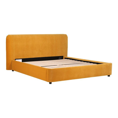 Samara King Bed Mustard - Al Rugaib Furniture (4583253770336)