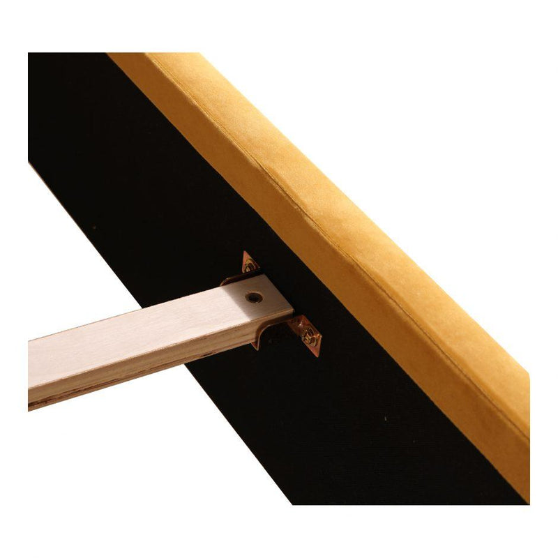Samara King Bed Mustard - Al Rugaib Furniture (4583253770336)
