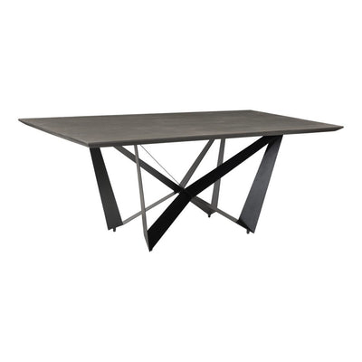 Brolio Dining Table Charcoal - Al Rugaib Furniture (4695138828384)