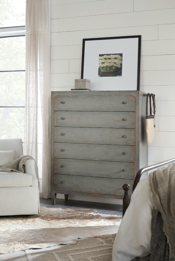 Six-Drawer Chest- Speckled Gray (4688710729824)