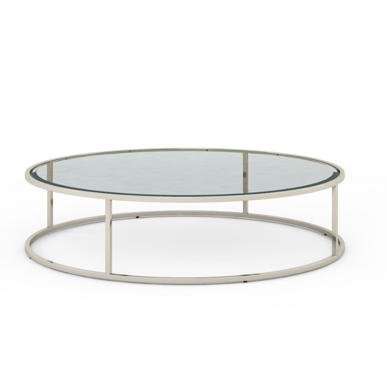 Glass ROUND COFFEE TABLE