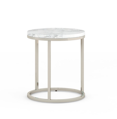 Marble ROUND SIDE TABLE