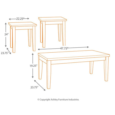 Theo Occasional Table Set - Al Rugaib Furniture (9154447570)