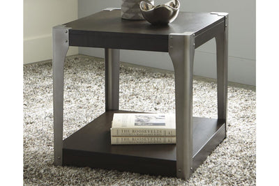 Geriville End Table - Al Rugaib Furniture (2218559438944)