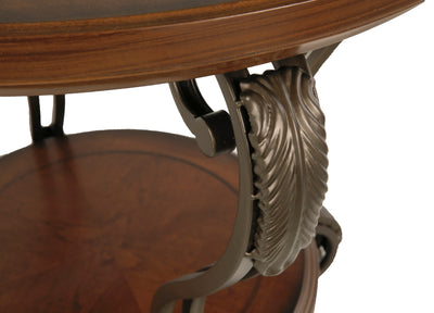 ROUND END TABLE (6621677158496)