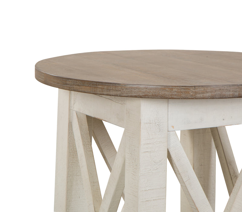 Round End Table (6617286017120)