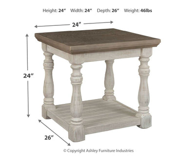 Havalance Rectangular End Table - Al Rugaib Furniture (4502349709408)