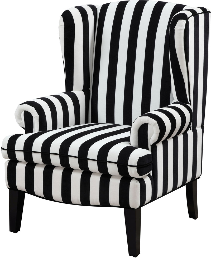 Paris Velvet Wingback Chair - Al Rugaib Furniture (4576516079712)