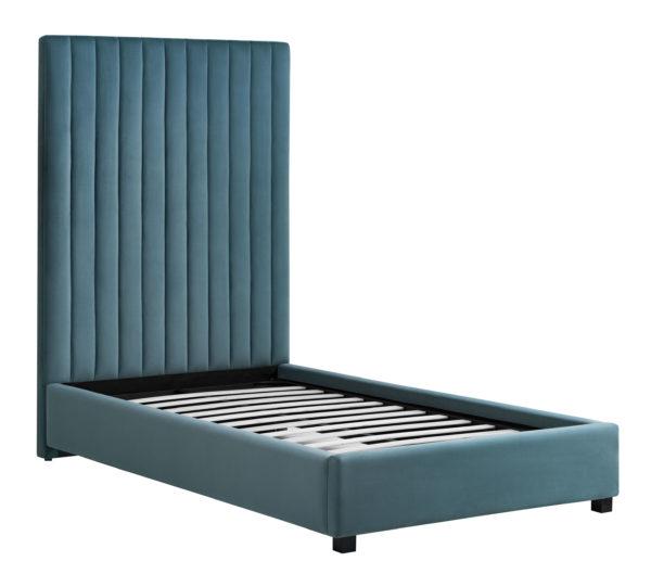 Arabelle Sea Blue Bed in Twin - Al Rugaib Furniture (2282062610528)