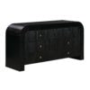 Hump 6 Drawer Black Dresser (6563848716384)