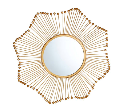 Ray Gold Mirror - Al Rugaib Furniture (4576520568928)