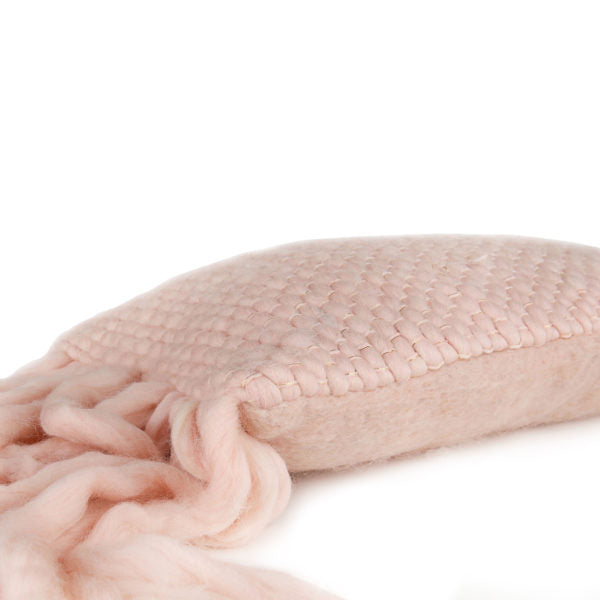 Afrino Wool Blush Pillow (6613356249184)