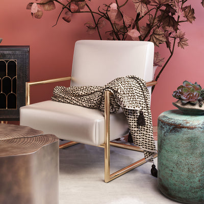 Paris Cotton Black/White Throw (6613358641248)