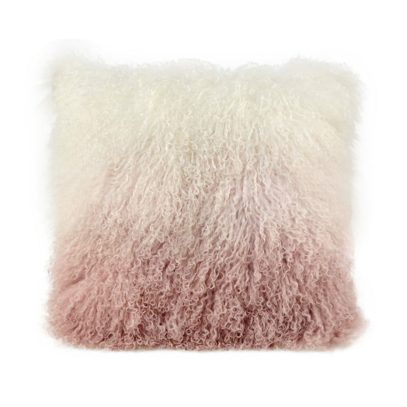 Tibetan Sheep Pillow White to Blush (6613359460448)