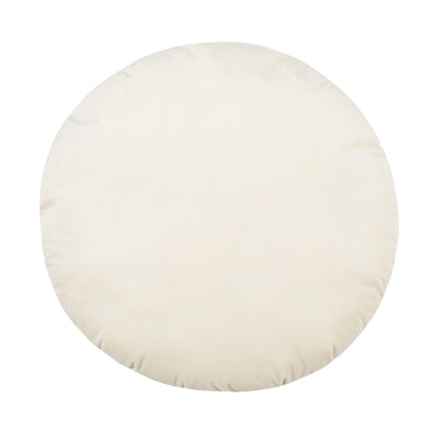 Potter 20" Cream Velvet Pillow (6613358739552)