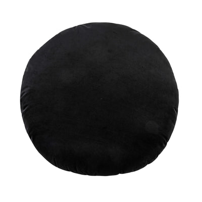 Potter 20" Black Velvet Pillow (6613358674016)