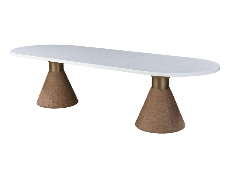 Rishi Natural Rope Oval Table (4482899574880)