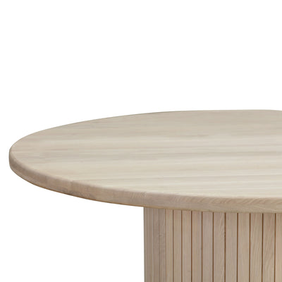 "Chelsea Oak Round Dining Table " (6563847831648)