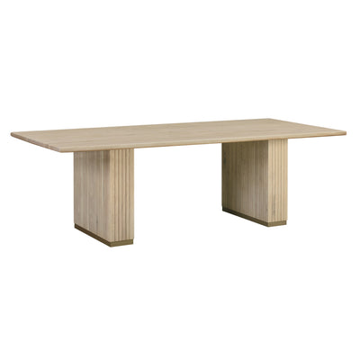 "Chelsea Oak Rectangular Dining Table " (6563847929952)
