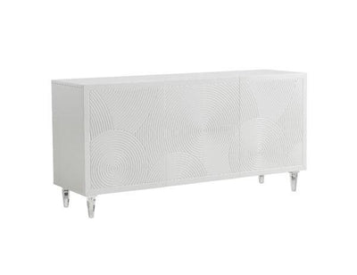 Karma White Lacquer Buffet - Al Rugaib Furniture (4481851850848)