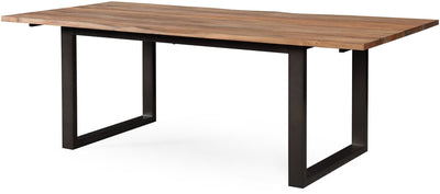 Carter Rustic Dining Table - Al Rugaib Furniture (4576472596576)