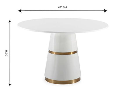 Rosa Dining Table - Al Rugaib Furniture (2256850321504)