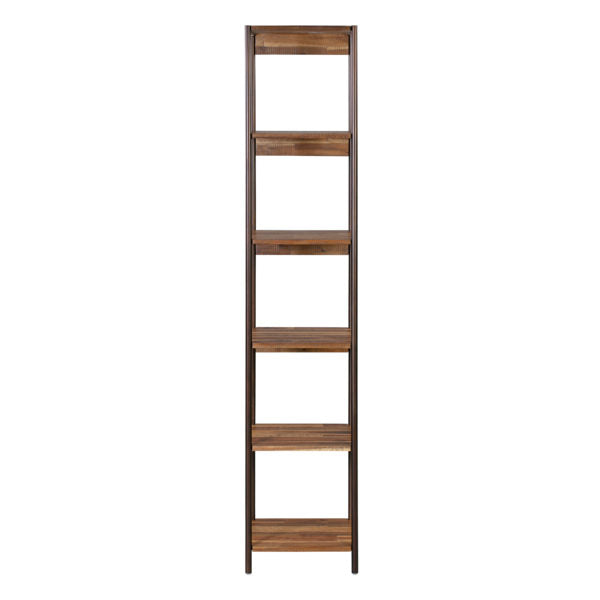 Bushwick Wooden Narrow Bookcase (6613357527136)