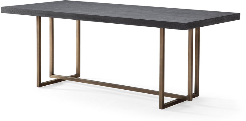 Mason Black Table - Al Rugaib Furniture (4576508182624)