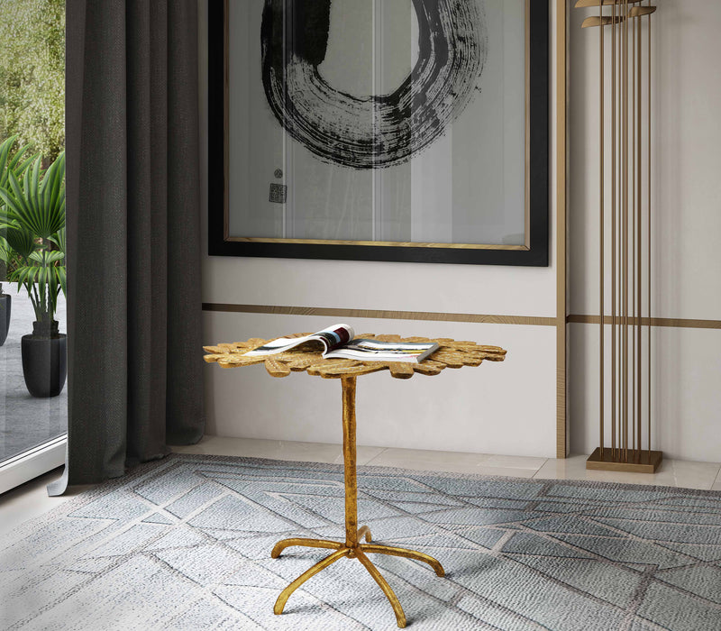 Freesia Gold Side Table (2282345267296)