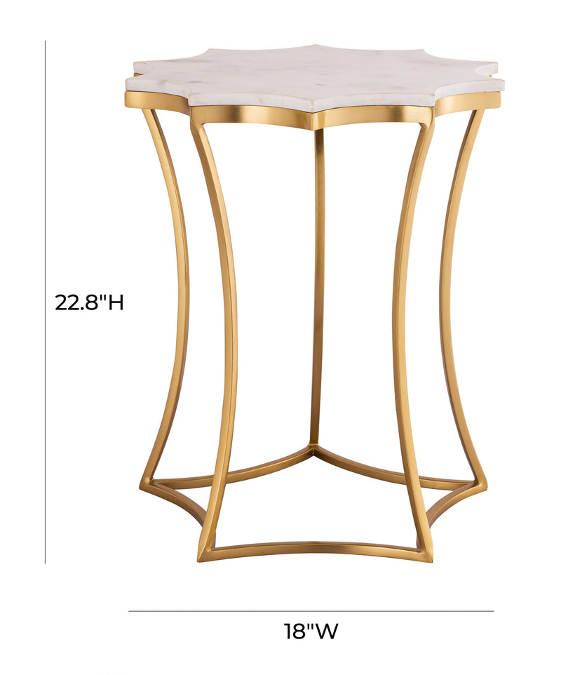Camilla Marble Side Table (4576472006752)
