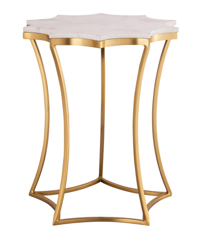 Camilla Marble Side Table - Al Rugaib Furniture (4576472006752)