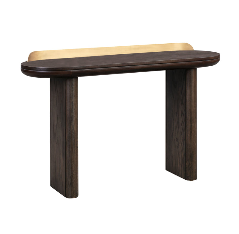 Braden Brown Desk/Console Table - Al Rugaib Furniture (4576470401120)