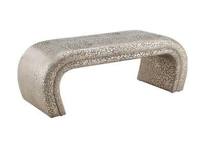 Kenya Gilded Leopard Bench - Al Rugaib Furniture (4576500252768)